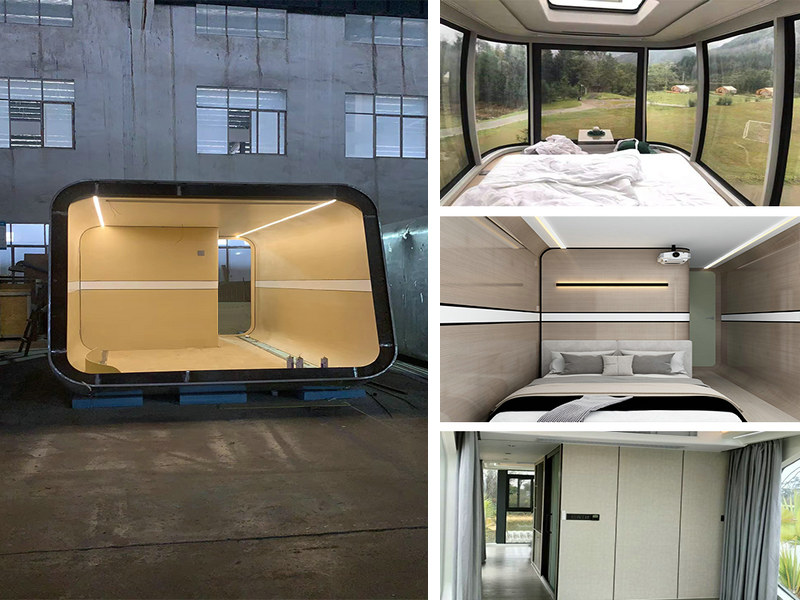 Mobile Space Efficient Capsules with modular options from Indonesia