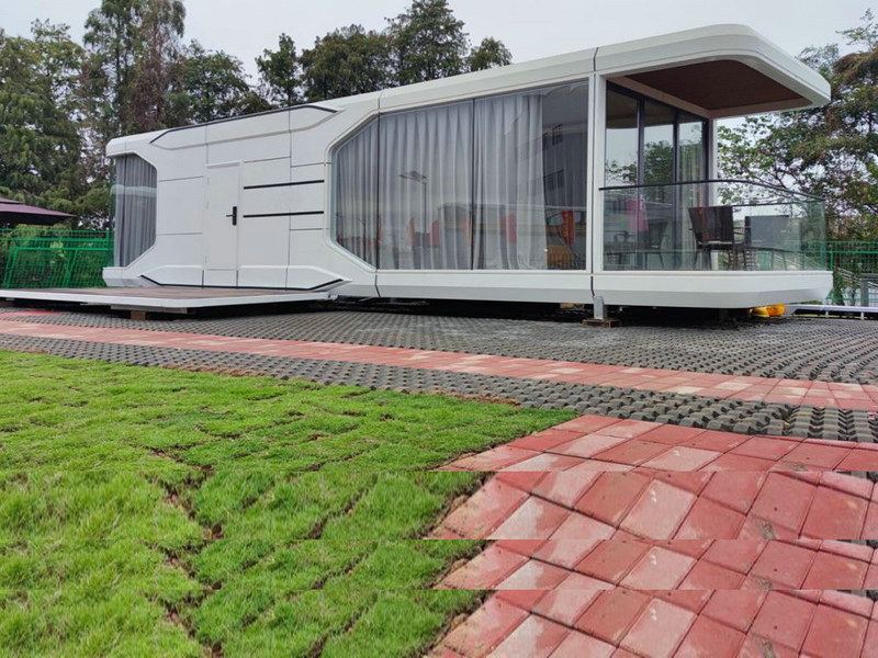Affordable Capsule Design Innovations features with rooftop terrace