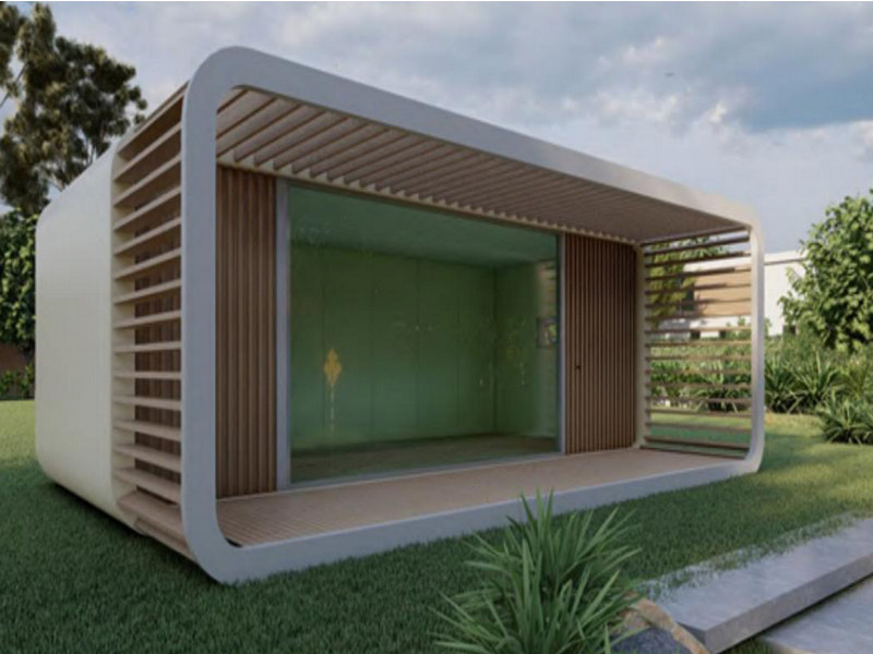 High-Tech Capsule Houses accessories for holiday homes from Cambodia