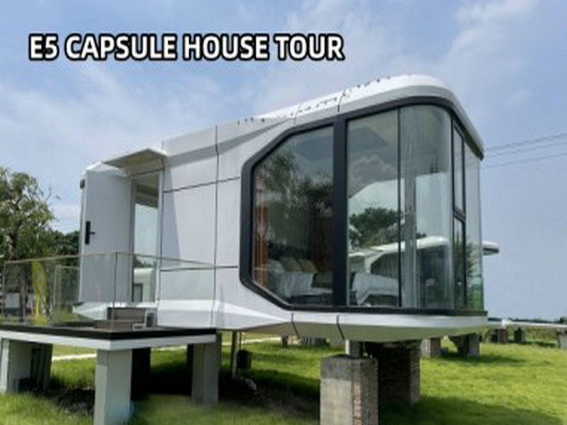 Prefab Space Capsules with Japanese-style interiors series