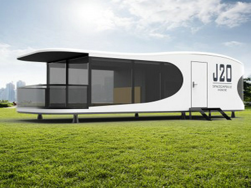 Custom-built capsule housing for musicians from Denmark