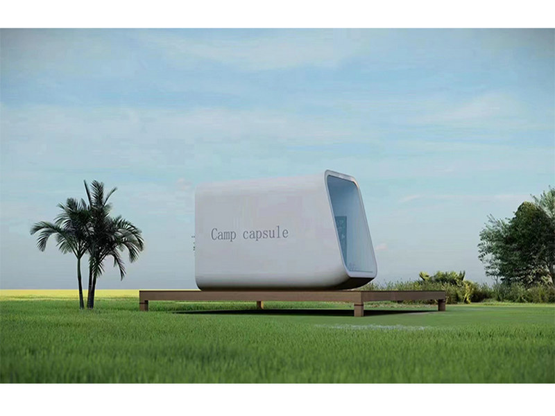Convertible Eco Capsule Home discounts in Miami art deco style from Brazil