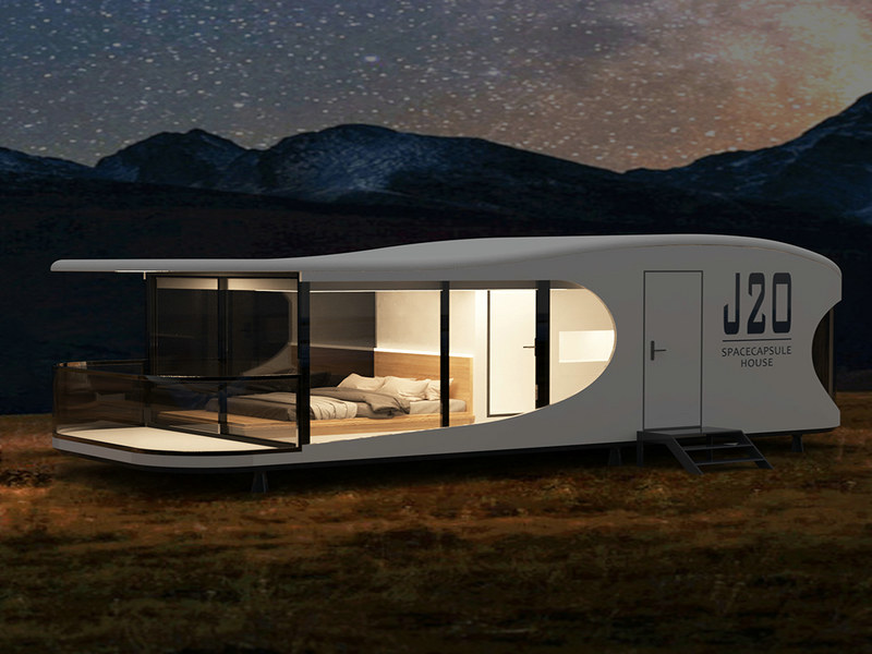 Prefabricated Luxury Space Capsules for remote workers in Germany