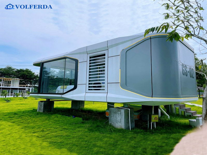 Deluxe Capsule Housing Trends components in urban areas from Pakistan
