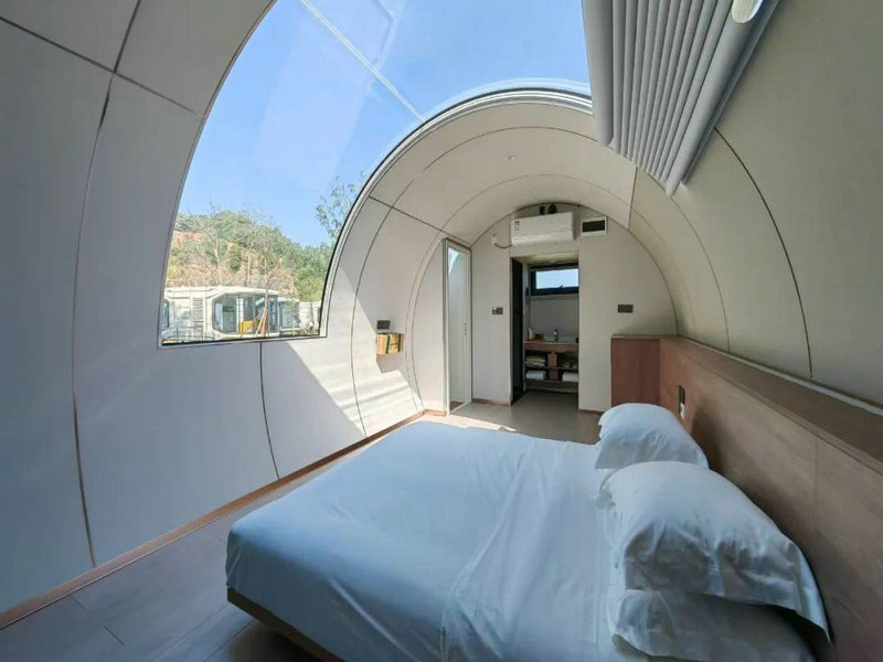 Self-contained Capsule Vacation Homes details for artists from Thailand