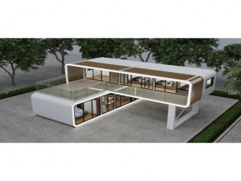 Revolutionary shipping container homes plans with large windows