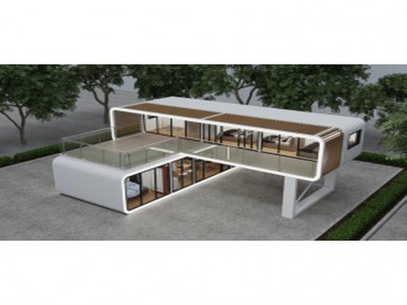 prefab glass house guides with composting options from Mexico