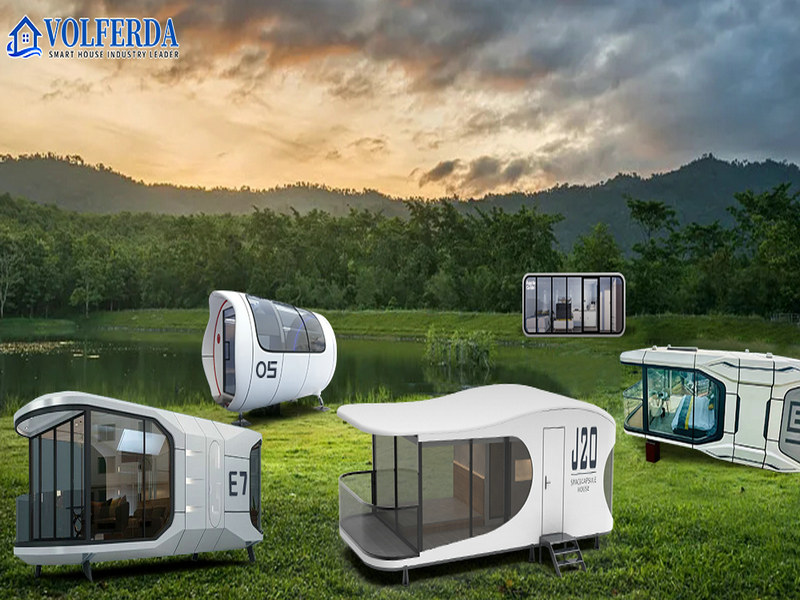 Breakthrough Micro-Living Capsule Spaces manufacturers with skylights