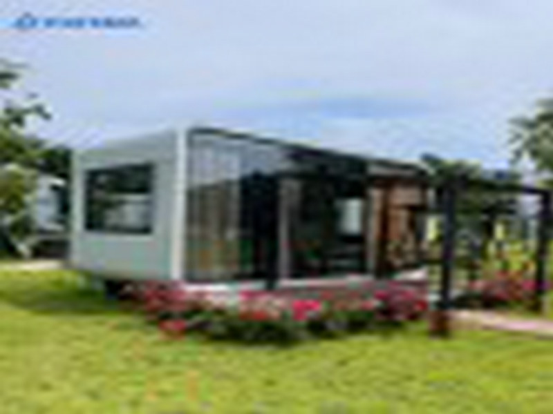 prefabricated glass house for Nordic winters for sale