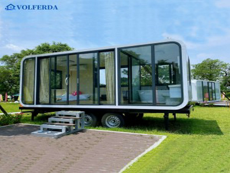 Mobile Futuristic Pod Homes accessories in gated communities from Morocco