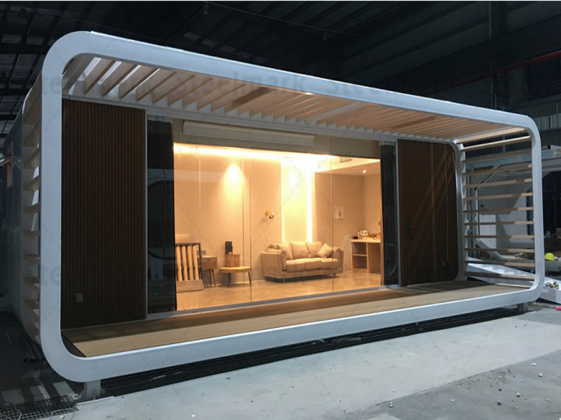 High-tech modern small cabin with Australian solar tech